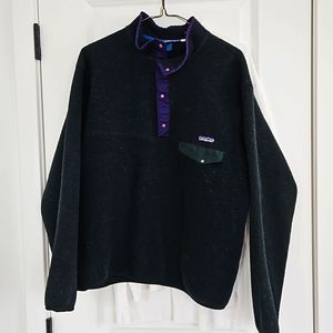 3 for $25 Logo clothing Patagonia 3 snap fleece pullover